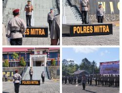 Polres Mitra Gelar Upacara Hari Juang Polri 2026, Rumate Tekankan Pengabdian untuk Masyarakat