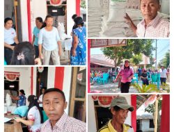Pemdes Molompar Utara Salurkan Bantuan Beras Pangan Ke 156 KPM