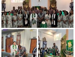 Wakili Bupati Hadiri HUT Ke 119 GMIM SION Wiau, Asisten Satu M.Irwan Abdjulu Paparkan Program Unggulan Pemkab Mitra