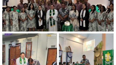 Wakili Bupati Hadiri HUT Ke 119 GMIM SION Wiau, Asisten Satu M.Irwan Abdjulu Paparkan Program Unggulan Pemkab Mitra
