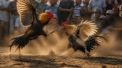 Warga Kopandakan Gelisah, Ada Kegiatan Sambung Ayam di Desa, Minta APH Segera Turun Membubarkan