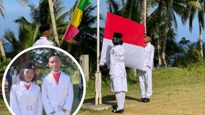 Kisah Arjun dan Ethel, Siswa Pengibar Merah Putih di Perbatasan Tanpa Status Kewarganegaraan