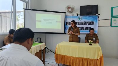 Tingkatkan Mutu Layanan Kesehatan, Puskesmas Manente Gelar FKP