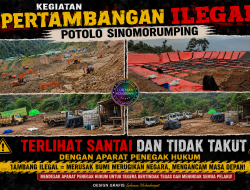 Tambang Ilegal Potolo Sinomorumping Beroperasi Bebas: Hukum Tumpul di Hadapan Aktivitas Merusak Hutan
