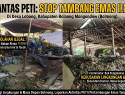 Rendaman Pengolahan Emas Ilegal di Desa Lobong Beroperasi Tanpa Izin Resmi, Juga Bebas Pajak