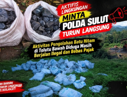 Aktifis Lingkungan Minta Polda Sulut Turun Langsung, Aktivitas Pengolahan Batu Hitam di Tolutu Bawah Diduga Masih Berjalan Ilegal dan Bebas Pajak