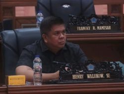 Henry Walukow Sorot Pembangunan Infrastruktur Dapil Minut-Bitung Di Rapat Paripurna