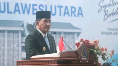 HUT Provinsi Ke-62, Gubernur Yulius Selvanus Jelaskan IPM Sulut Sentuh 76,32 Di Atas Nasional
