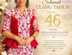 Kepala Dinas Pariwisata dan Kebudayaan Minahasa Tenggara Mengucapkan Selamat Bersykukur Di Usia Ke 46 Ketua TP PKK Kabupaten Minahasa Tenggara Ny.Stefa Kandoli Antou