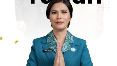 Kasat Pol PP Dan Damkar Kabupaten Minahasa Tenggara Mengucapkan Selamat Bersykukur Di Usia Ke 46 Ketua TP PKK Kabupaten Minahasa Tenggara Ny.Stefa Kandoli Antou