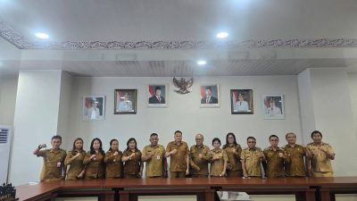 Bupati Ronald Kandoli Pimpin Rakor Bersama Camat 