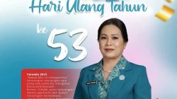 Kami Pemerintah Kecamatan Tombatu Timur Dengan Penuh Sukacita Mengucapkan Selamat Ulang Tahun ke-53 kepada Ibu Sandra Kindangen,S.Th,M.Pd.Wakil Ketua TP-PKK Kabupaten Minahasa Tenggara