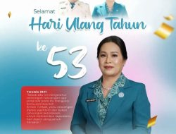 Kami Pemerintah Kecamatan Tombatu Timur Dengan Penuh Sukacita Mengucapkan Selamat Ulang Tahun ke-53 kepada Ibu Sandra Kindangen,S.Th,M.Pd.Wakil Ketua TP-PKK Kabupaten Minahasa Tenggara