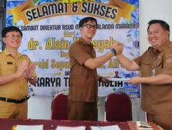 Sekda Novly Wowiling Pimpin Sertijab Direktur RSUD Maria Walanda Maramis