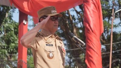 Bupati Joune Ganda Pimpin Upacara Peringatan Haornas ke-43 di Minut