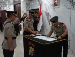 Kapolda Sulut Pimpin Sertijab Kabid Humas dan Lantik Direktur Intelkam