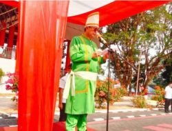 Sekda Novly Wowiling Pimpin Upacara Peringatan HUT ke-62 Sulut di Minut