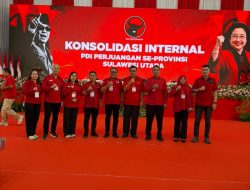 Bersama Megawati Soekarnoputri, Ketua DPC PDIP Bolmong Dr, Ir Limi Mokodompit MM Hadiri Pendidikan Politik dan Konsolidasi Internal Se-Provinsi Sulawesi Utara