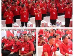 Ketua DPC PDI Perjuangan Mitra Ronald Kandoli Hadiri Konsolidasi Partai