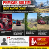 Kendaraan Damkar Pemkab Boltim Hanya Lalu Lalang Saat Lahan Terbakar Dekat Kantor Camat, Warga Keluhkan Tak Ada Fasilitas Pemadaman Memadai