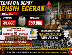 Depot Bensin Eceran Jual Mahal di Tengah Isu Kelangkaan BBM, Warga Desak Polres dan Pemkot Kotamobagu Tindak Tegas   
