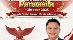 Pancasila Pemersatu Bangsa,Kepala Dinas Penanaman Modal dan Pelayanan Terpadu Satu Pintu (DPMPTSP) Dristy Sandro Tora, S.H.Mengucapkan Selamat Hari Kesaktian Pancasila