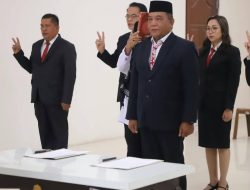 M.Irwan Abdjulu Resmi Jabat Asisten Bidang Pemerintahan Dan Kesejahteraan Rakyat Di Sekretariat Daerah Kabupaten Minahasa Tenggara 
