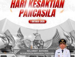Pemerintah Kecamatan Belang Mengucapkan Selamat Memperingati Hari Kesakitan Pancasila 