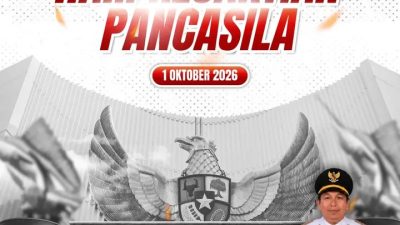 Pemerintah Kecamatan Belang Mengucapkan Selamat Memperingati Hari Kesakitan Pancasila 