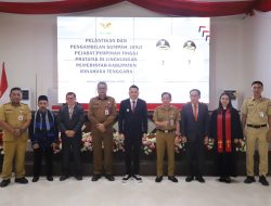Bupati Ronald Kandoli Lantik 2 Pejabat Definitif, 3 Lainnya Menerima Surat Perintah Tugas 