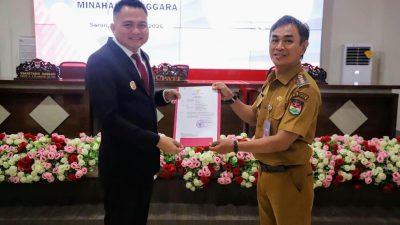 Terima Surat Perintah Tugas, Rommy Mewengkang Sampaikan Terima Kasih Kepada Bupati Ronald Kandoli