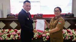 Terima Surat Perintah Tugas, Ellen Naomy Ohy, S.Pt. Sampaikan Terima Kasih Kepada Bupati Ronald Kandoli