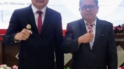 Bupati Ronald Kandoli Lantik Muchtar Wantasen Sebagai Inspektur Daerah 