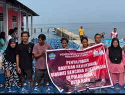 Kekeringan Melanda Pulau Nain, Pemkab Minut Kembali Distribusikan Bantuan Air Bersih