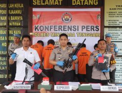 ‎VIRAL KASUS PENCURIAN DENGAN KEKERASAN DI BELANG, POLRES MITRA SUKSES UNGKAP DAN TANGKAP PARA TERSANGKA