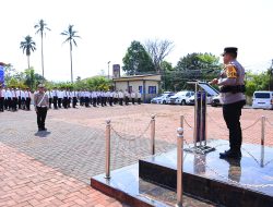 Polres Tomohon Gelar Apel Oprasi Patuh Klabat 2026