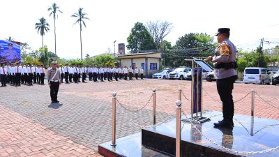 Polres Tomohon Gelar Apel Gelar Oprasi Patuh Klabat 2026