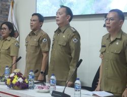 Pimpin Rakor, Wali Kota Caroll Senduk Tekankan 8 Isu Strategi Kota Tomohon