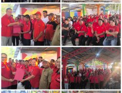 Musran Dapil 1 Lolak dan Sangtongbolang Selesai, PDIP Bolmong Tuntaskan 15 PAC dan 202 Ranting
