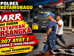 Kasus Pengancaman Dan Keonaran Di Pasar Kuliner Sudah Di Tetapkan Tersangka Oleh Polres Kotamobagu